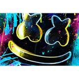 Hot Game Fortnite DJ Marshmello Poster Canvas Print Painting Wall Art