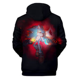 2020 New Comedy Cartoon Sonic the Hedgehog Cosplay Jumper Casual Sports Hoodies for Kids Youth Adult