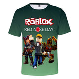 Roblox T-Shirts 3D Printed Casual Sports Summer Tee for Adult Kids