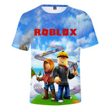 Roblox T-Shirts 3D Printed Casual Sports Summer Tee for Adult Kids