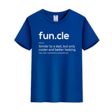 Unisex Funny T-Shirt Fun.cle noun Similar to a Dad Graphic Novelty Summer Tee