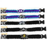 3pcs Game Fortnite Braided Bracelet Alloy Logo Punk Men Women Jewelry