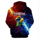 Roblox Hoodie 3D All Print Pullover Sweatshirt Unisex
