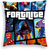 5pcs Fortnite Game Cushion Cover Plush Pillowcase