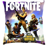 5pcs Fortnite Game Cushion Cover Plush Pillowcase