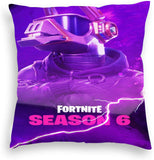 5pcs Fortnite Game Cushion Cover Plush Pillowcase