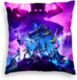 5pcs Fortnite Game Cushion Cover Plush Pillowcase