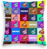 5pcs Fortnite Game Cushion Cover Plush Pillowcase