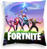 5pcs Fortnite Game Cushion Cover Plush Pillowcase
