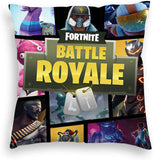 5pcs Fortnite Game Cushion Cover Plush Pillowcase