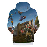 Fortnite 3D Print Cosplay Long Sleeve Jumper Hoodie for Kids Youth Adult
