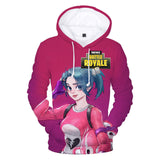 Fortnite Cuddle Team Leader Hoodie 3D Printing Trend Clothes for Kids Youth Adult