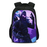 Black Game Fortnite Casual Backpack Nylon School Bags