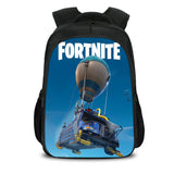 Black Game Fortnite Casual Backpack Nylon School Bags