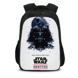 Black Movie Star War Casual Backpack Nylon School Bags