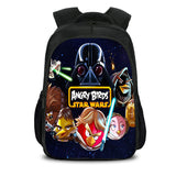 Black Movie Star War Casual Backpack Nylon School Bags