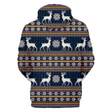 Christmas Casual Hoodies Sports Xmas 3D Graphic Streetwear Tracksuit Jumper for Kids Adults