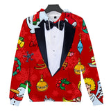 Christmas Casual Hoodies Sports Xmas 3D Graphic Streetwear Tracksuit Jumper for Kids Adults