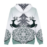 Christmas Casual Hoodies Sports Xmas 3D Graphic Streetwear Tracksuit Jumper for Kids Adults