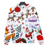 Christmas Casual Hoodies Sports Xmas 3D Graphic Streetwear Tracksuit Jumper for Kids Adults