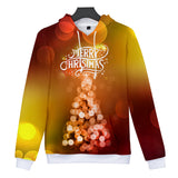 Christmas Casual Hoodies Sports Xmas 3D Graphic Streetwear Tracksuit Jumper for Kids Adults