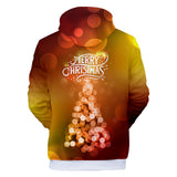 Christmas Casual Hoodies Sports Xmas 3D Graphic Streetwear Tracksuit Jumper for Kids Adults