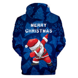 Christmas Casual Hoodies Sports Xmas 3D Graphic Streetwear Tracksuit Jumper for Kids Adults