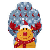 Christmas Casual Hoodies Sports Xmas 3D Graphic Streetwear Tracksuit Jumper for Kids Adults