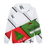 Christmas Casual Hoodies Sports Xmas 3D Graphic Streetwear Tracksuit Jumper for Kids Adults