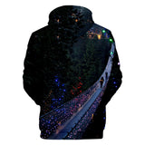 Christmas Casual Hoodies Sports Xmas 3D Graphic Streetwear Tracksuit Jumper for Kids Adults