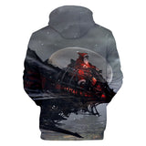 Christmas Casual Hoodies Sports Xmas 3D Graphic Streetwear Tracksuit Jumper for Kids Adults