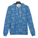 Christmas Casual Hoodies Sports Xmas 3D Graphic Streetwear Tracksuit Jumper for Kids Adults