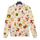 Christmas Casual Hoodies Sports Xmas 3D Graphic Streetwear Tracksuit Jumper for Kids Adults
