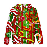 Christmas Casual Hoodies Sports Xmas 3D Graphic Streetwear Tracksuit Jumper for Kids Adults