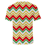 Christmas Casual T-shirts Sports Xmas 3D Graphic Summer Top Tees for Kids Alduts