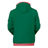 Christmas Santa Claus Casual Hoodies Sports Xmas 3D Graphic Streetwear Tracksuit Jumper for Kids Adults