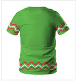 Christmas T-shirts Sports 3D Graphic Summer Top Tees for Kids Adults Xmas Gift