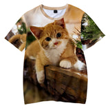 Christmas T-shirts Sports Xmas Gift Snowman 3D Graphic Summer Top Tees for Kids Adults