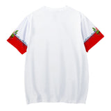 Christmas T-shirts Sports Xmas Gift Snowman 3D Graphic Summer Top Tees for Kids Adults