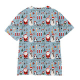 Christmas T-shirts Sports Xmas Gift Snowman 3D Graphic Summer Top Tees for Kids Adults