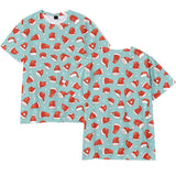 Christmas T-shirts Sports Xmas Gift Snowman 3D Graphic Summer Top Tees for Kids Adults