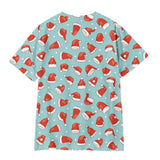 Christmas T-shirts Sports Xmas Gift Snowman 3D Graphic Summer Top Tees for Kids Adults