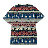 Christmas T-shirts Sports Xmas Gift Snowman 3D Graphic Summer Top Tees for Kids Adults