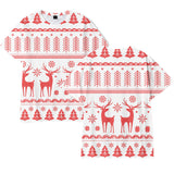 Christmas T-shirts Sports Xmas Gift Snowman 3D Graphic Summer Top Tees for Kids Adults
