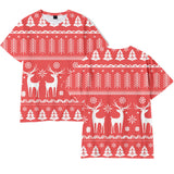 Christmas T-shirts Sports Xmas Gift Snowman 3D Graphic Summer Top Tees for Kids Adults