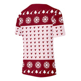 Christmas T-shirts Sports Xmas Gift Snowman 3D Graphic Summer Top Tees for Kids Adults