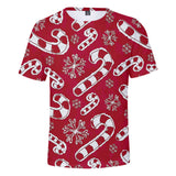 Christmas T-shirts Sports Xmas Gift Snowman 3D Graphic Summer Top Tees for Kids Adults