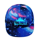 Color Fornite Game Print Blue Galaxy Sun Hat Baseball Cap