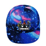 Color Fornite Game Print Blue Galaxy Sun Hat Baseball Cap