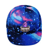 Color Fornite Game Print Blue Galaxy Sun Hat Baseball Cap